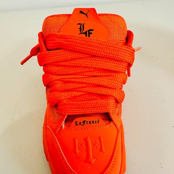 NEW PUMA LAMELO BALL LAFRANCE ASSIST ORANGE SMASH FASHION SNEAKERS - Picture 8 of 10